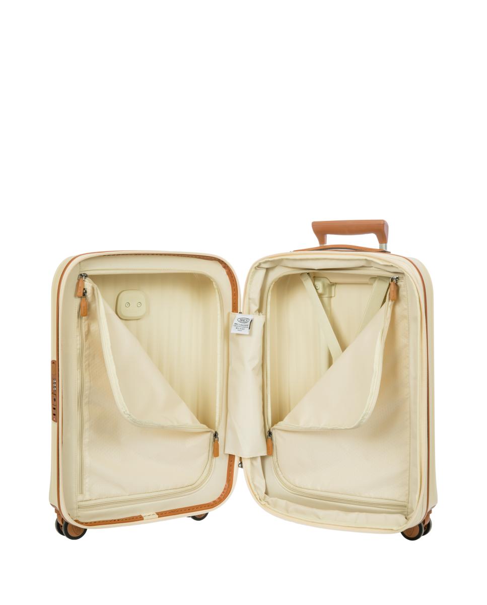 Trolley de Cabine rígido Ultraligeiro com Secção Expansível 42 Natural-5