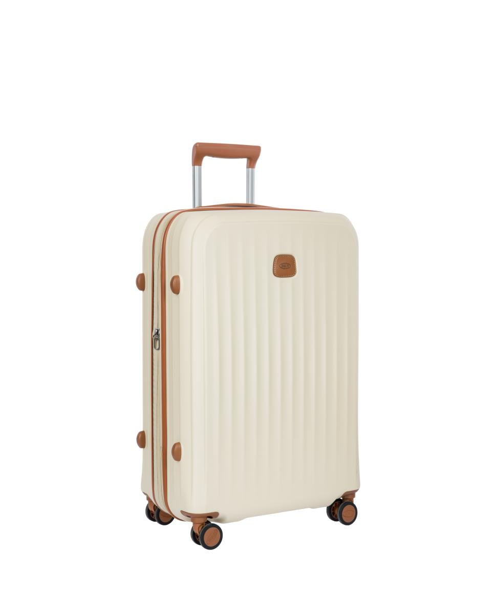 Trolley Médio Rígido Ultraligeiro com Secção Expansível - 77 L Natural-2