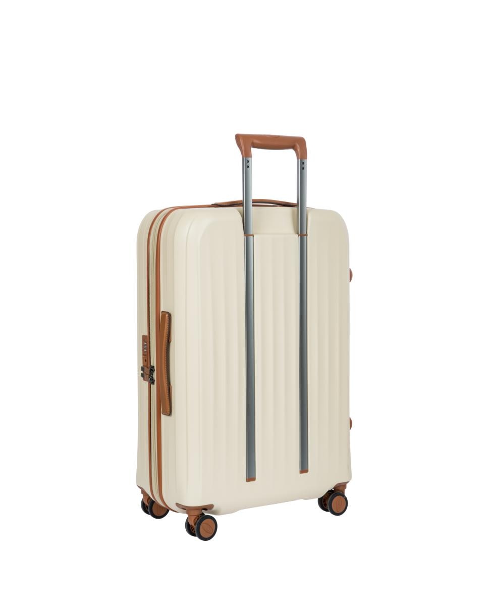 Trolley Médio Rígido Ultraligeiro com Secção Expansível - 77 L Natural-3