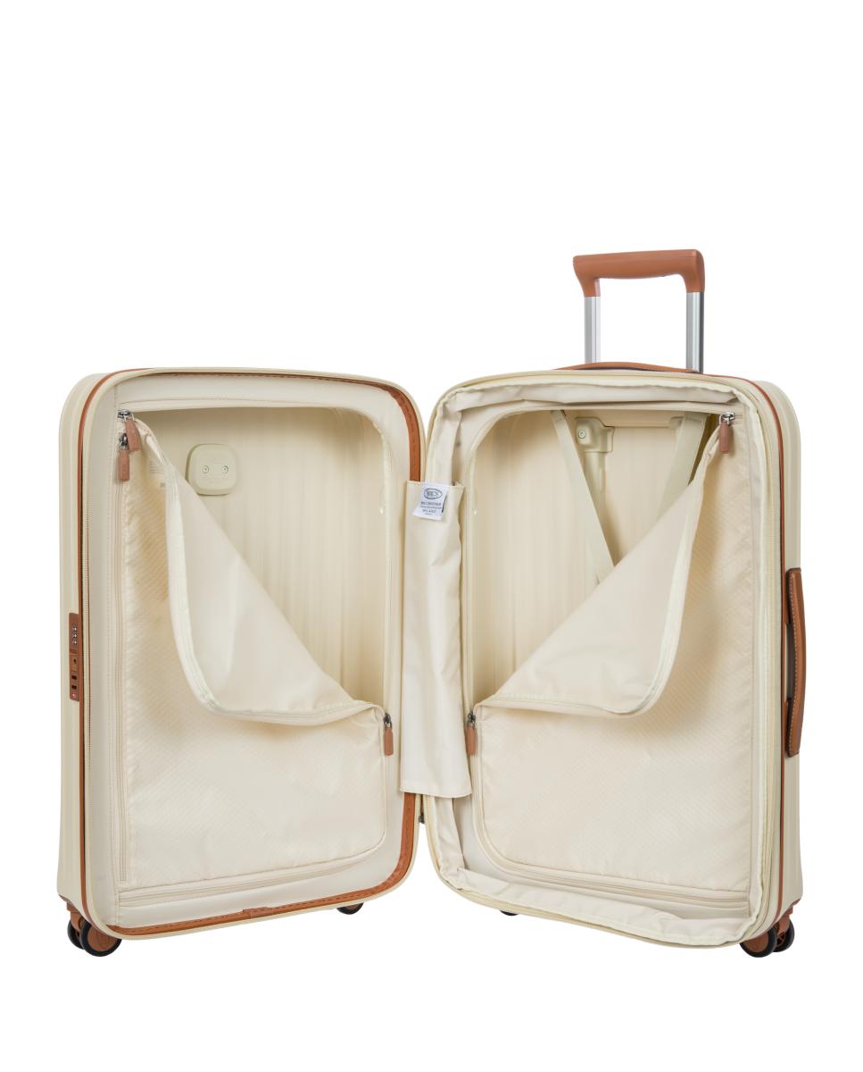 Trolley Médio Rígido Ultraligeiro com Secção Expansível - 77 L Natural-5