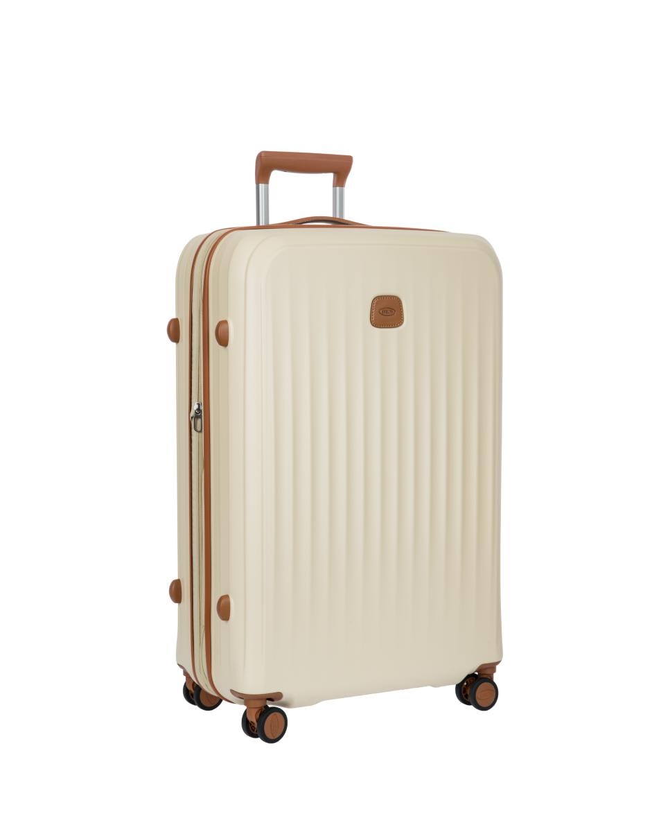 Trolley Grande Rígido Ultraligeiro com Secção Expansível - 100 L Natural-2