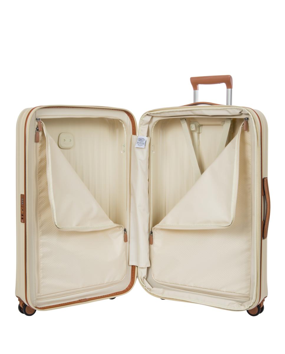 Trolley Grande Rígido Ultraligeiro com Secção Expansível - 100 L Natural-5