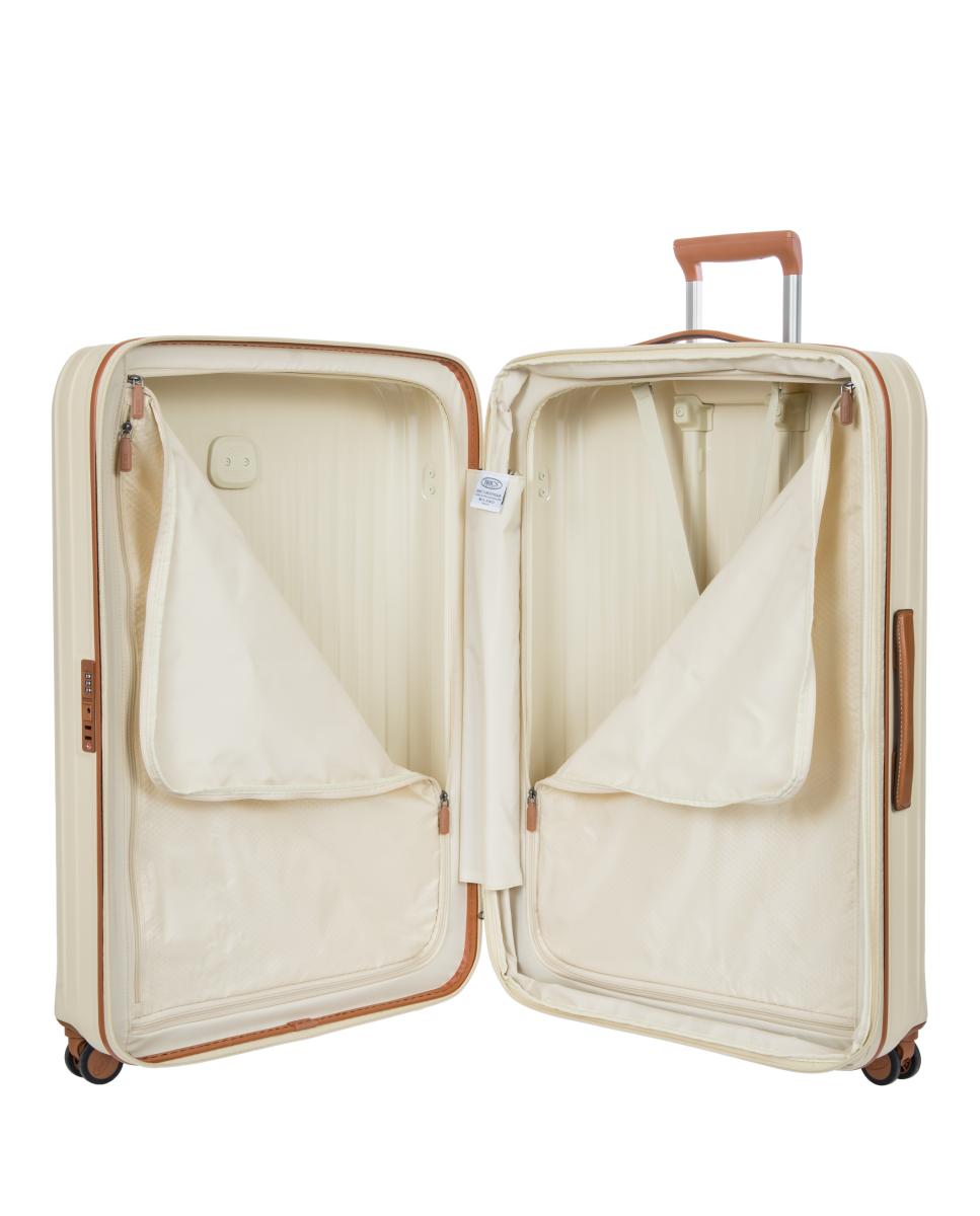 Trolley XL Rígido Ultraligeiro com Secção Expansível - 128 L Natural-5