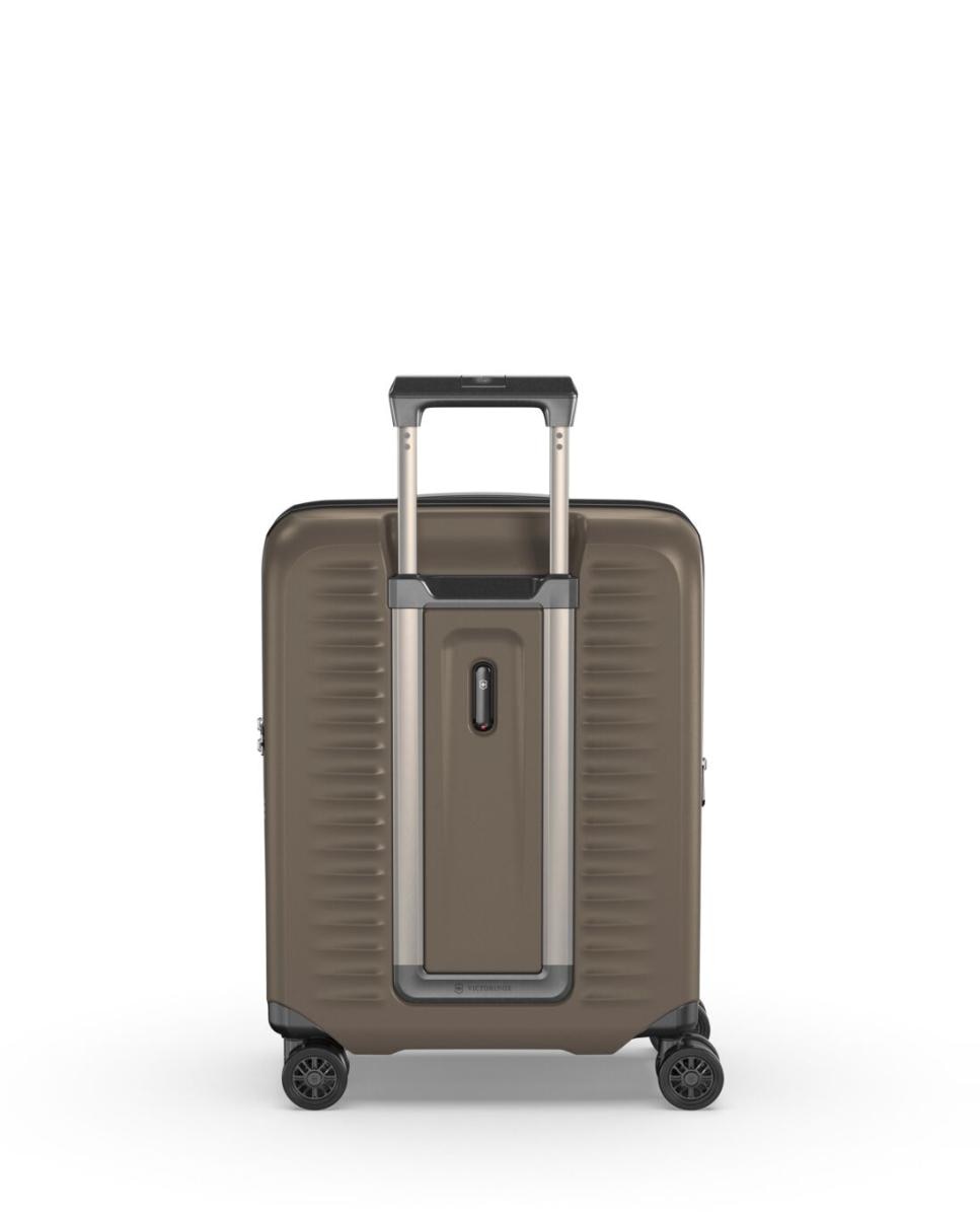 Trolley de Cabine Rígido de Policarbonato com Secção Expansível Castanho-2