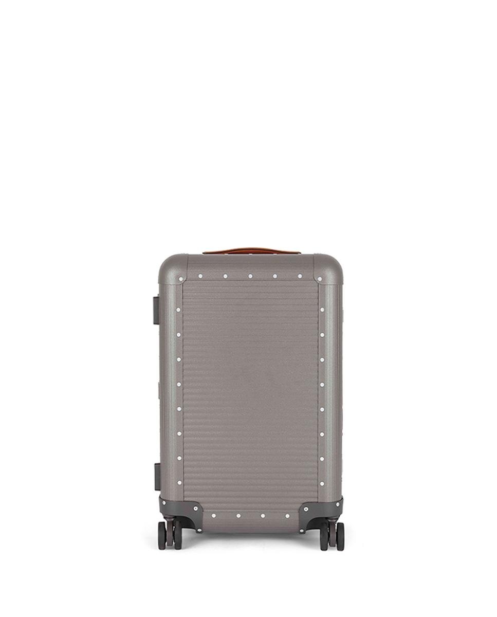 Imagen 0 de Maleta de cabina spinner 55 cm M aluminio Gris oscuro