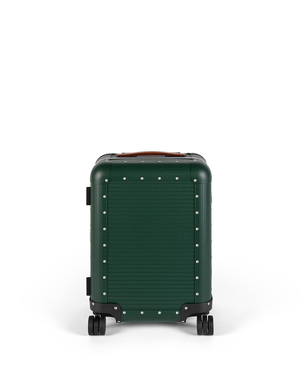Imagen 0 de Maleta de cabina spinner 53 cm aluminio  Verde oscuro