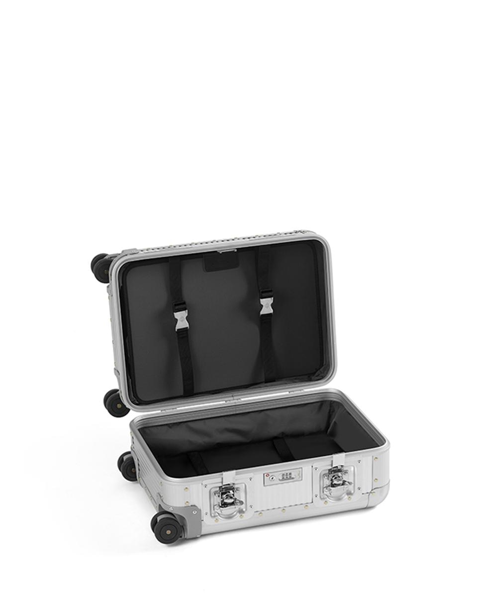 Imagen 2 de Maleta de cabina spinner 53 cm aluminio - FPM - Plata Plata