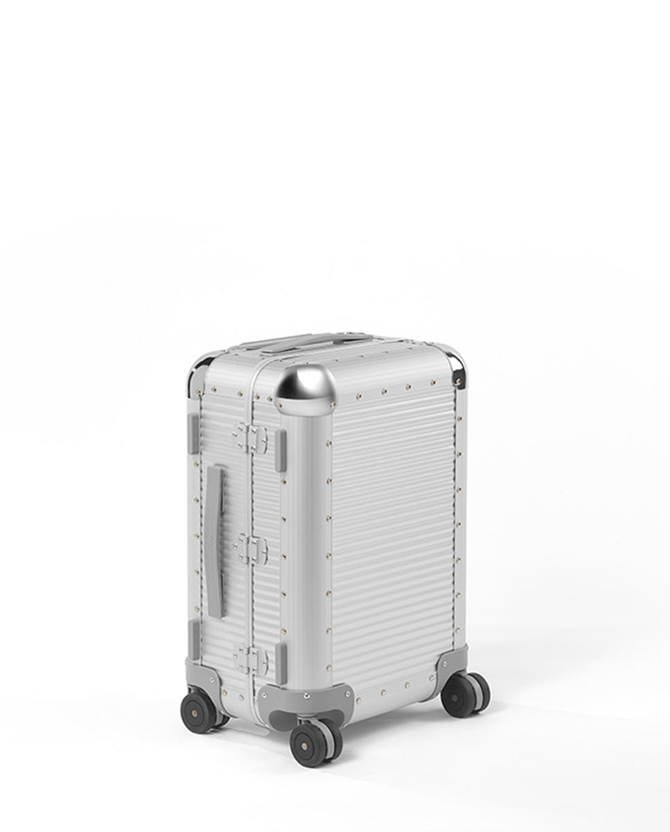 Imagen 5 de Maleta de cabina spinner 53 cm aluminio - FPM - Plata Plata