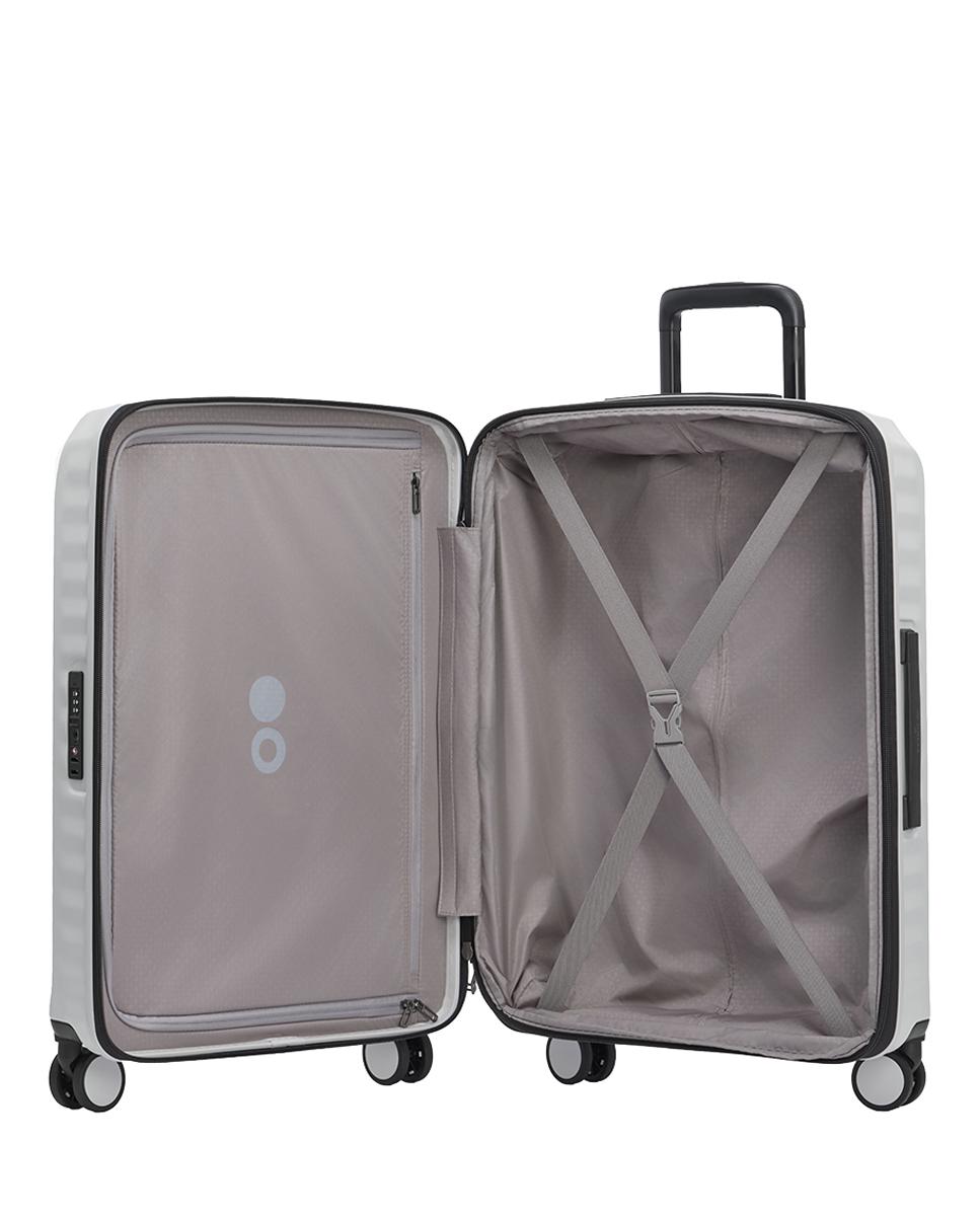 Imagen 5 de MALETA TROLLEY GRANDE POLICARBONATO - ECHOLAC - Gris Gris