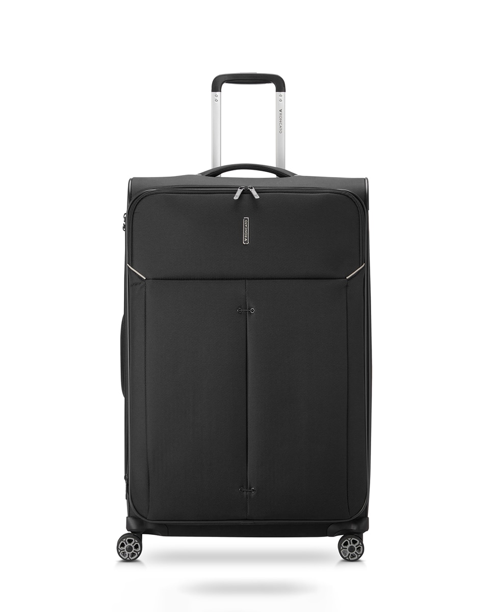 Trolley Grande Ironik 2.0 Flexível Expansível com Capacidade até 119 L Preto-1