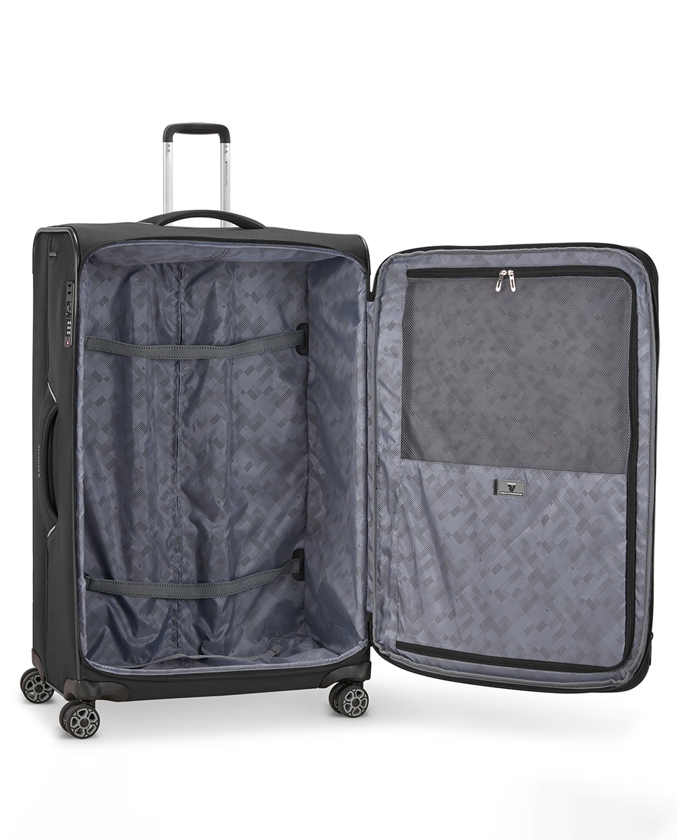 Trolley Grande Ironik 2.0 Flexível Expansível com Capacidade até 119 L Preto-3