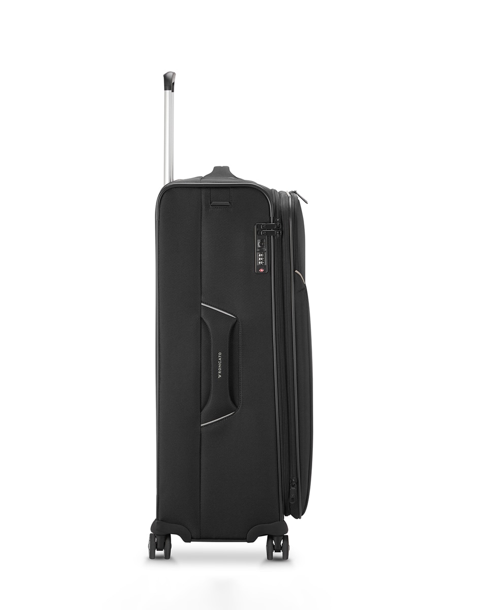 Trolley Grande Ironik 2.0 Flexível Expansível com Capacidade até 119 L Preto-4