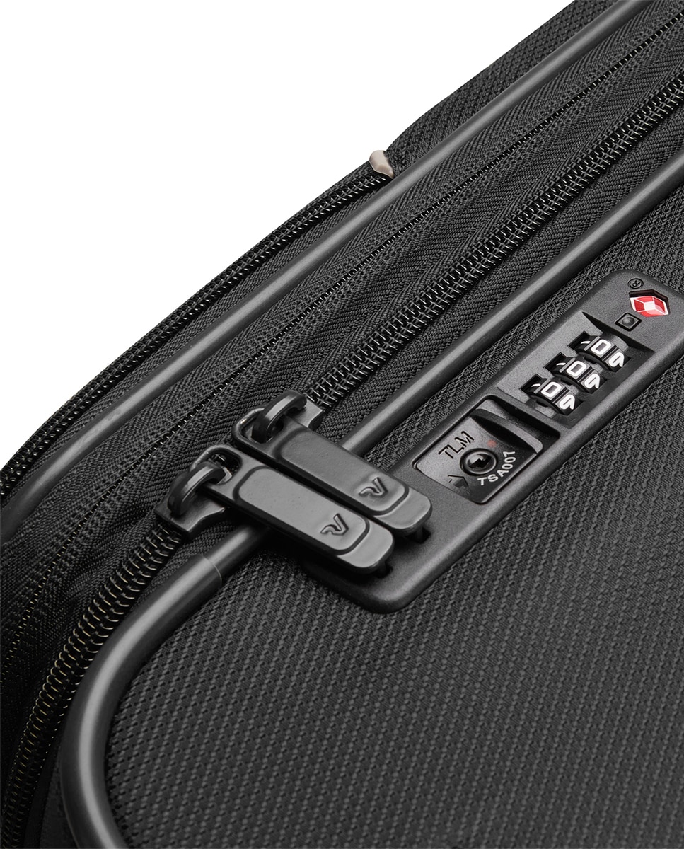 Trolley Médio Ironik 2.0 Flexível Expansível com Capacidade até 71 L Preto-6