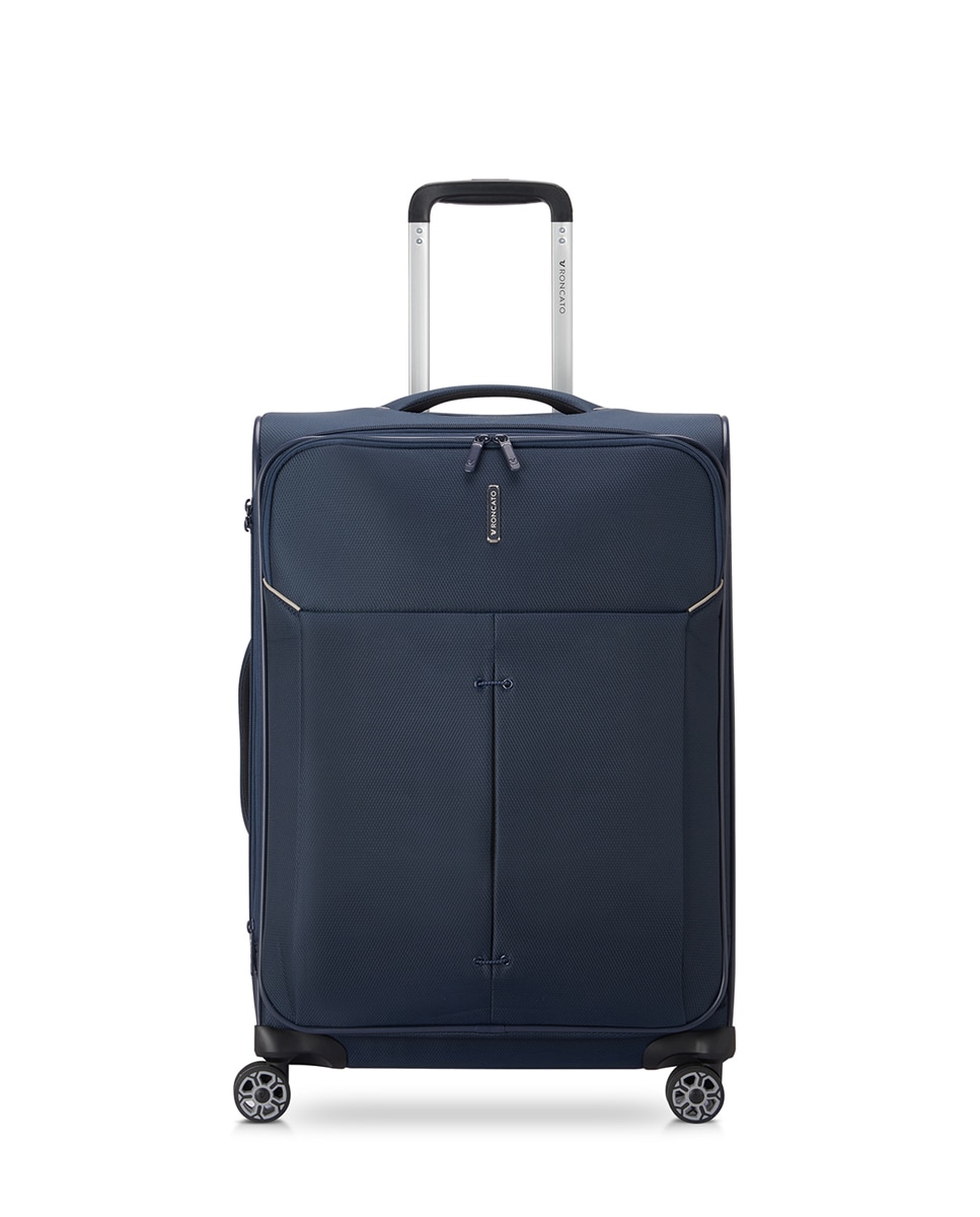 Roncato - Maleta mediana Ironik 2.0 blanda expandible con capacidad hasta 71 L.