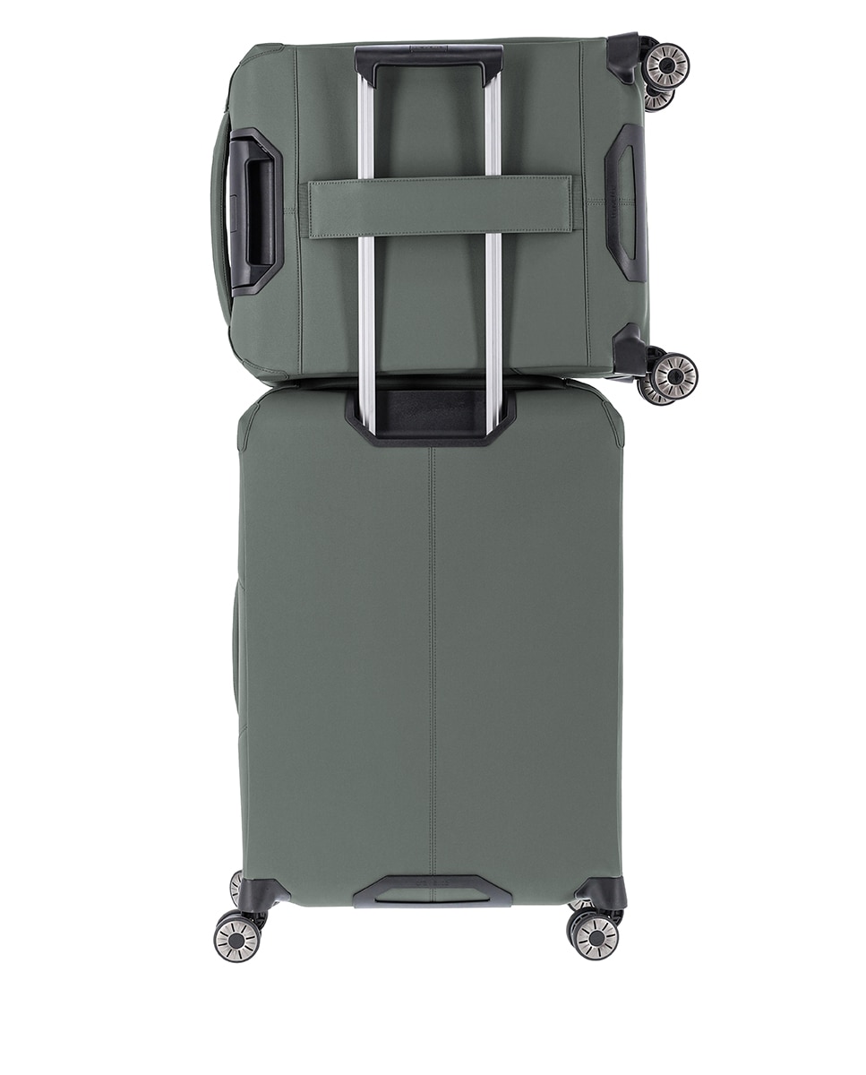 Trolley de Cabine em Nylon com Fibra de Vidro Verde-3
