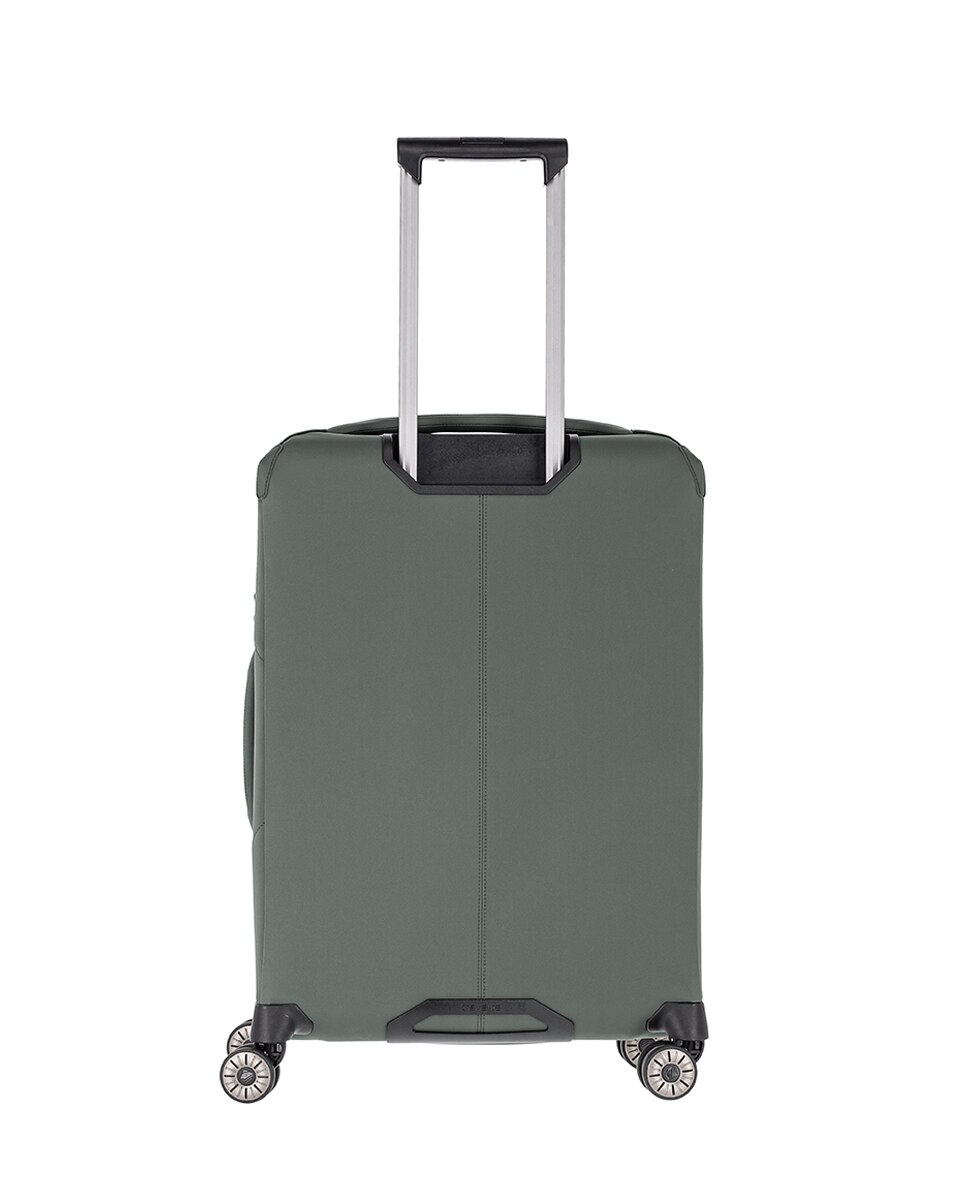 Trolley Médio de Nylon com Fibra de Vidro Preto-2