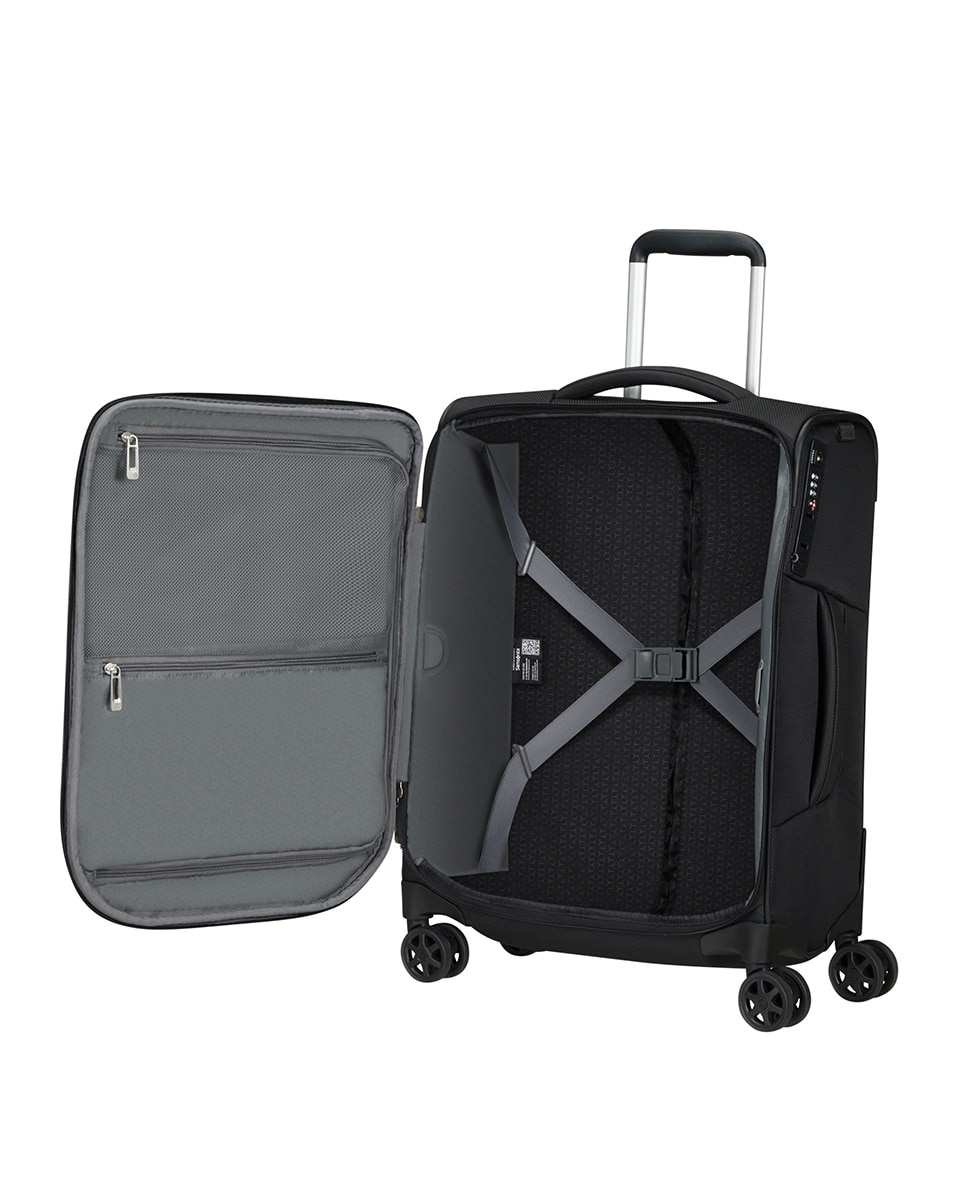 Imagen 3 de Maleta de cabina Respark blanda con capacidad 43 L. - Samsonite - Negro Negro