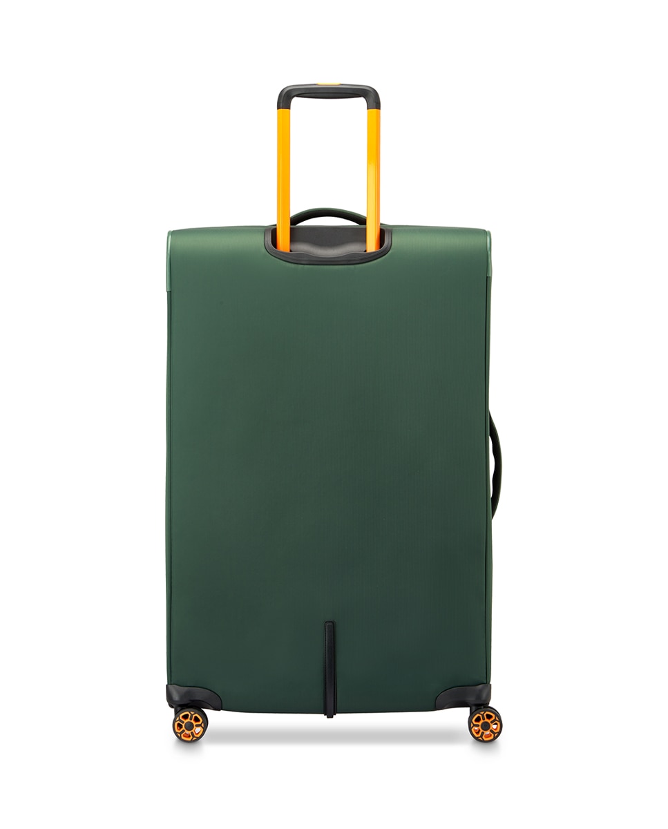 Trolley Grande em Nylon/Poliéster Verde-2