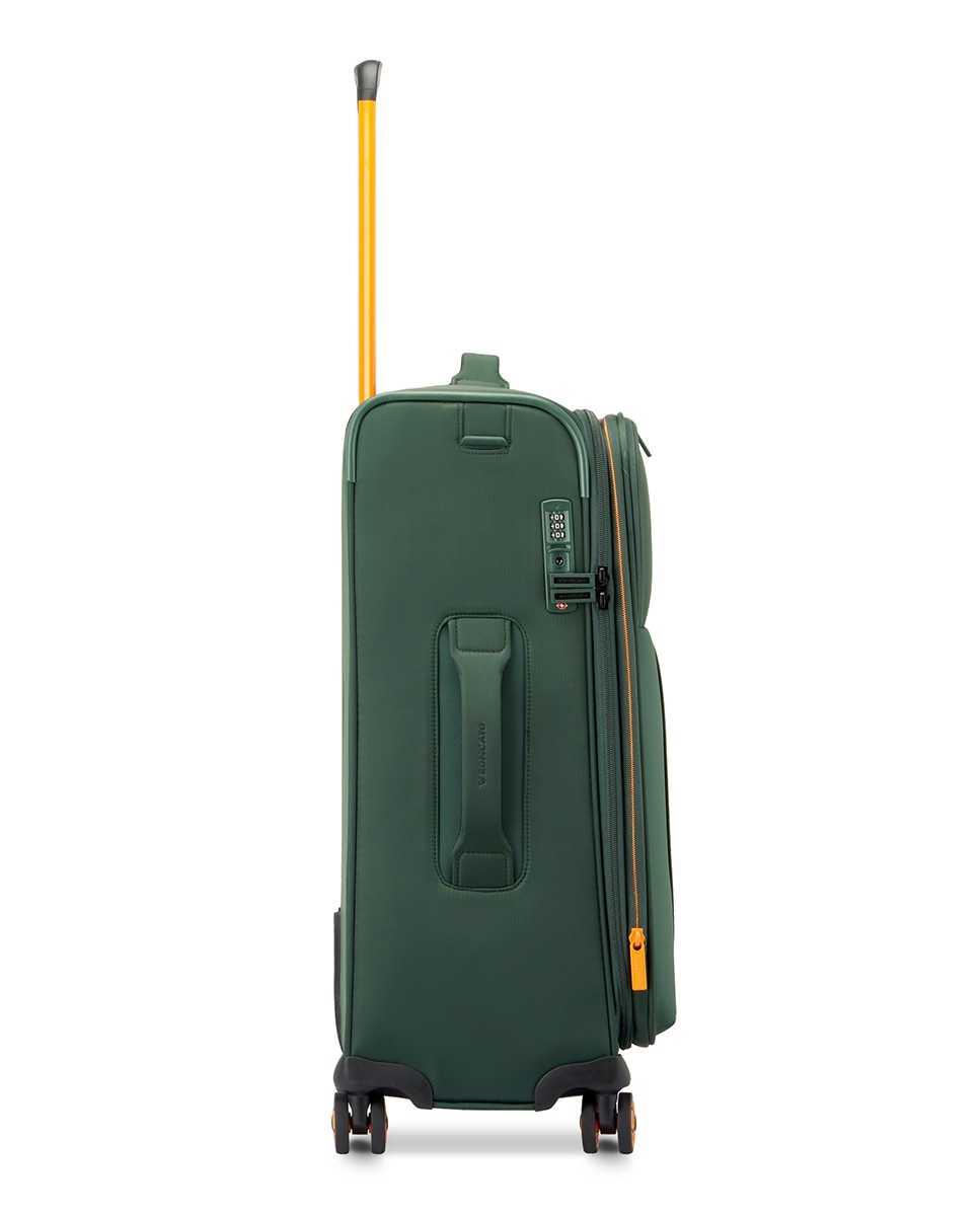 Trolley Médio em Nylon e Poliéster Verde-4