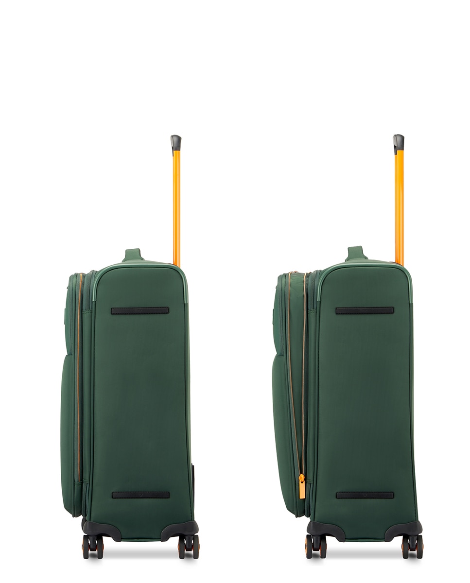 Trolley Médio em Nylon e Poliéster Verde-5