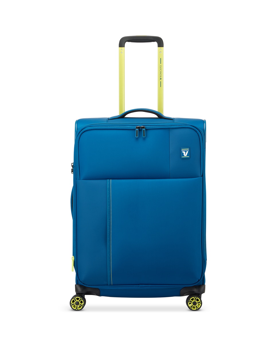 Trolley Médio em Nylon e Poliéster Azul-1