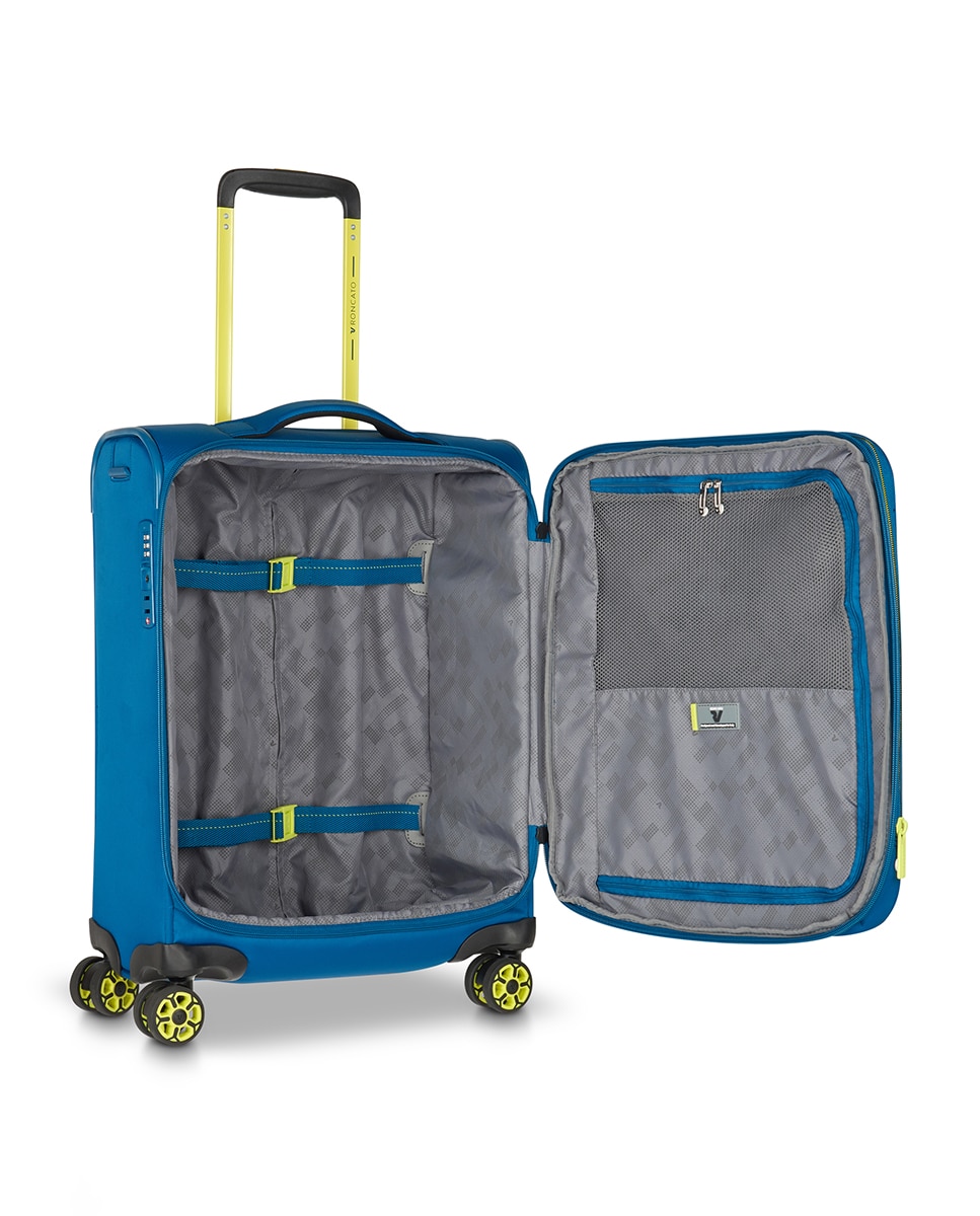 Trolley de Cabine em Nylon/Poliéster Azul-3