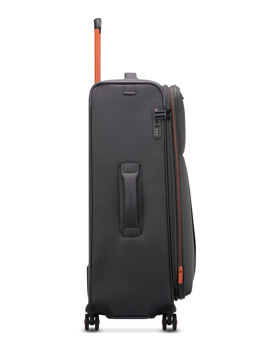 Trolley Grande em Nylon/Poliéster Grafite-4