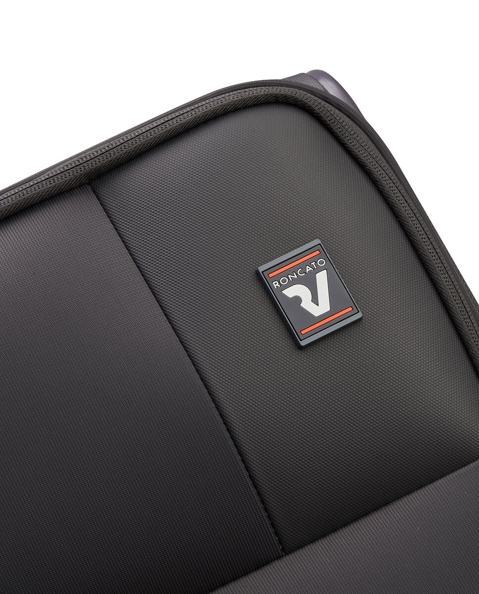 Trolley Grande em Nylon/Poliéster Grafite-6