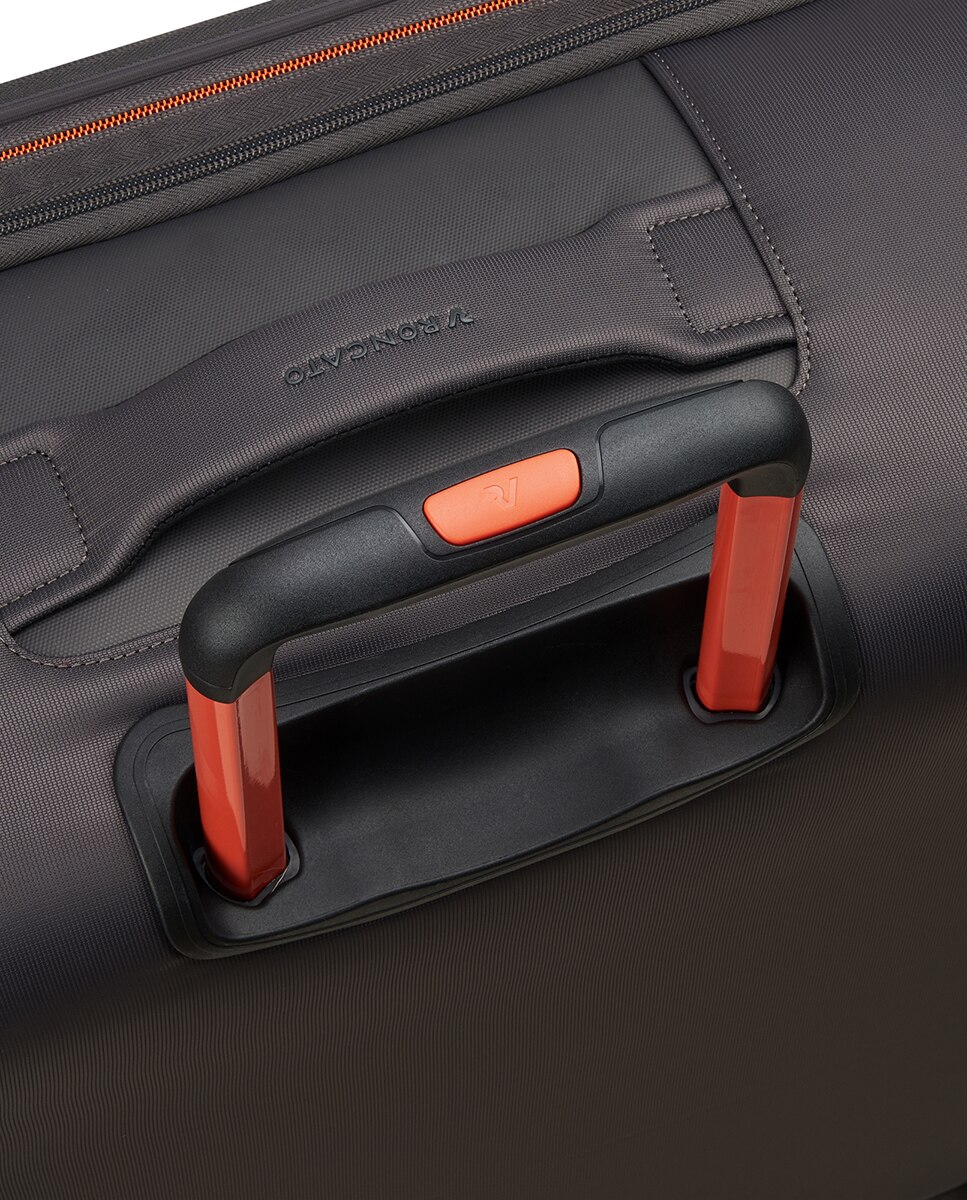 Trolley Grande em Nylon/Poliéster Grafite-8