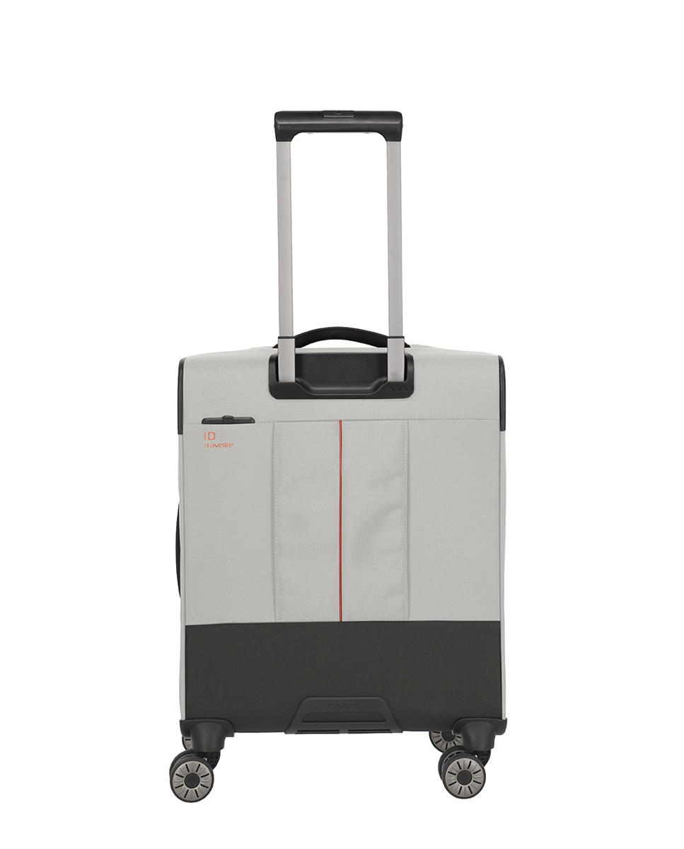 Maleta cabina blanda 55cm 37L - Travelite - Gris Gris-2