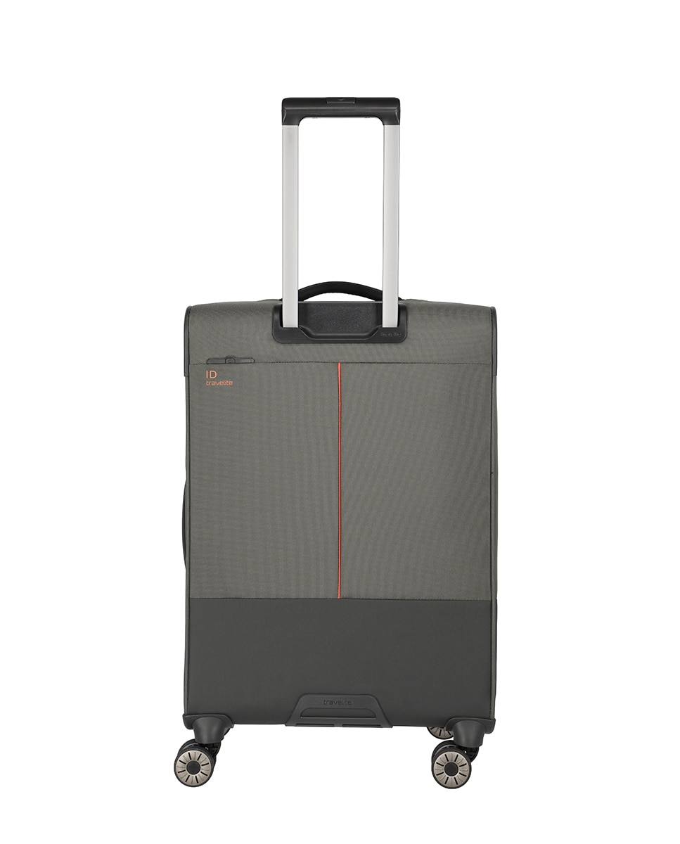 Trolley Médio Flexível 66 cm Expansível até 66 L Verde-2