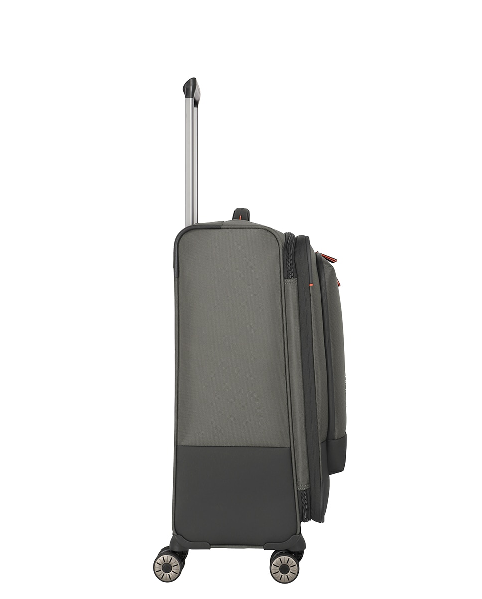 Trolley Médio Flexível 66 cm Expansível até 66 L Verde-5