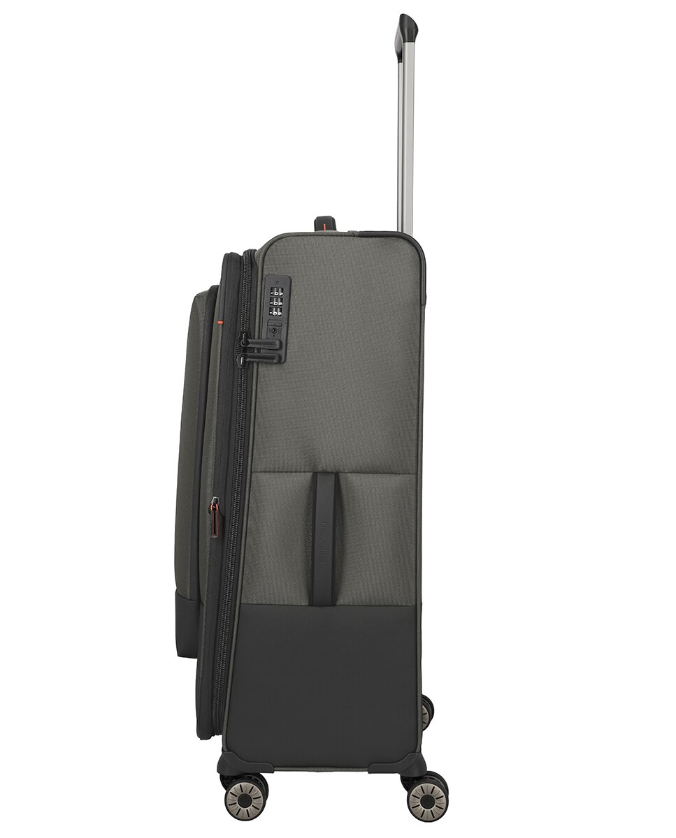 Trolley Grande Flexível 77 cm Expansível até 93 L Verde-10