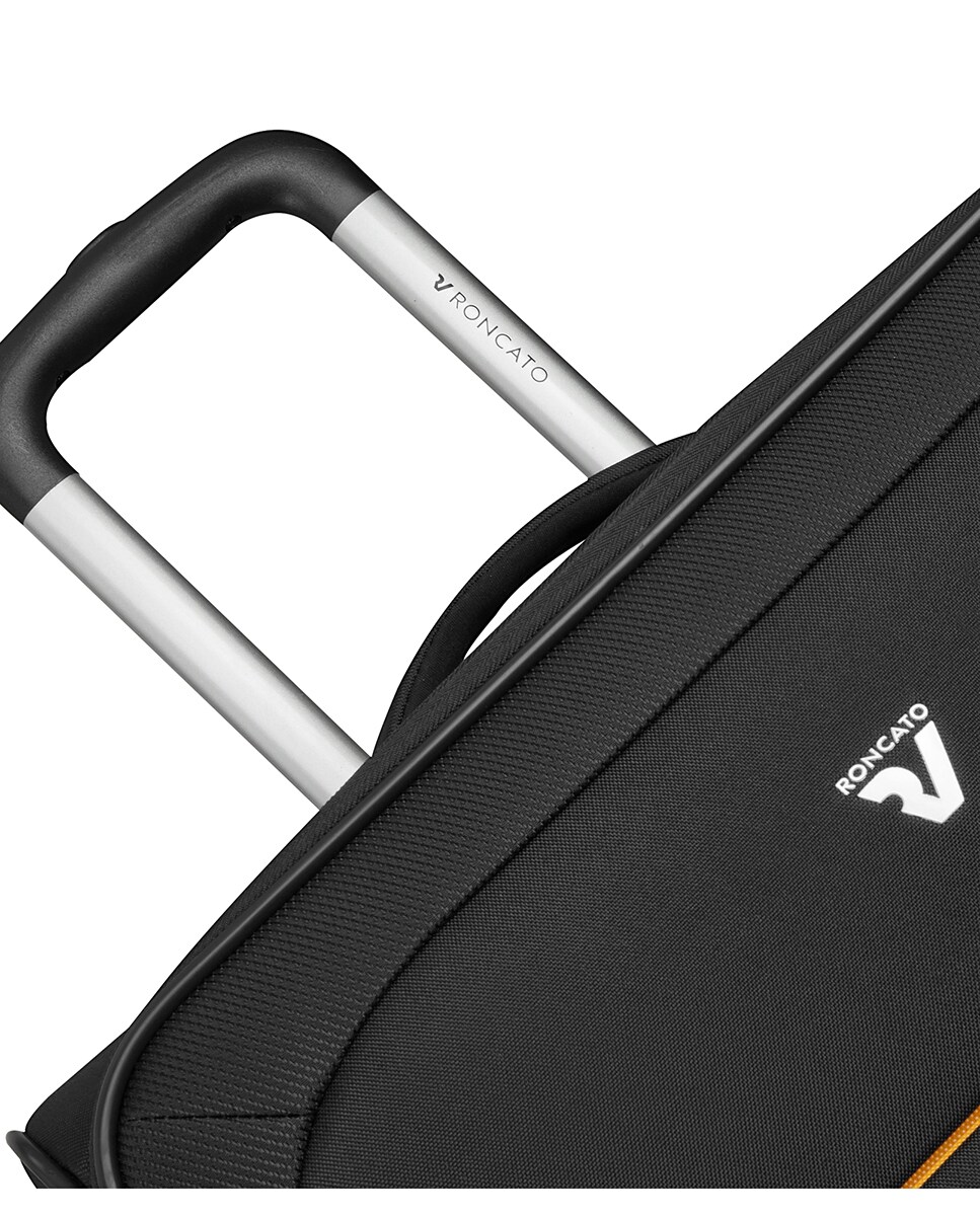 Trolley de Cabine Smile 2.0 DLX Flexível Expansível com Capacidade até 42 L Preto-6