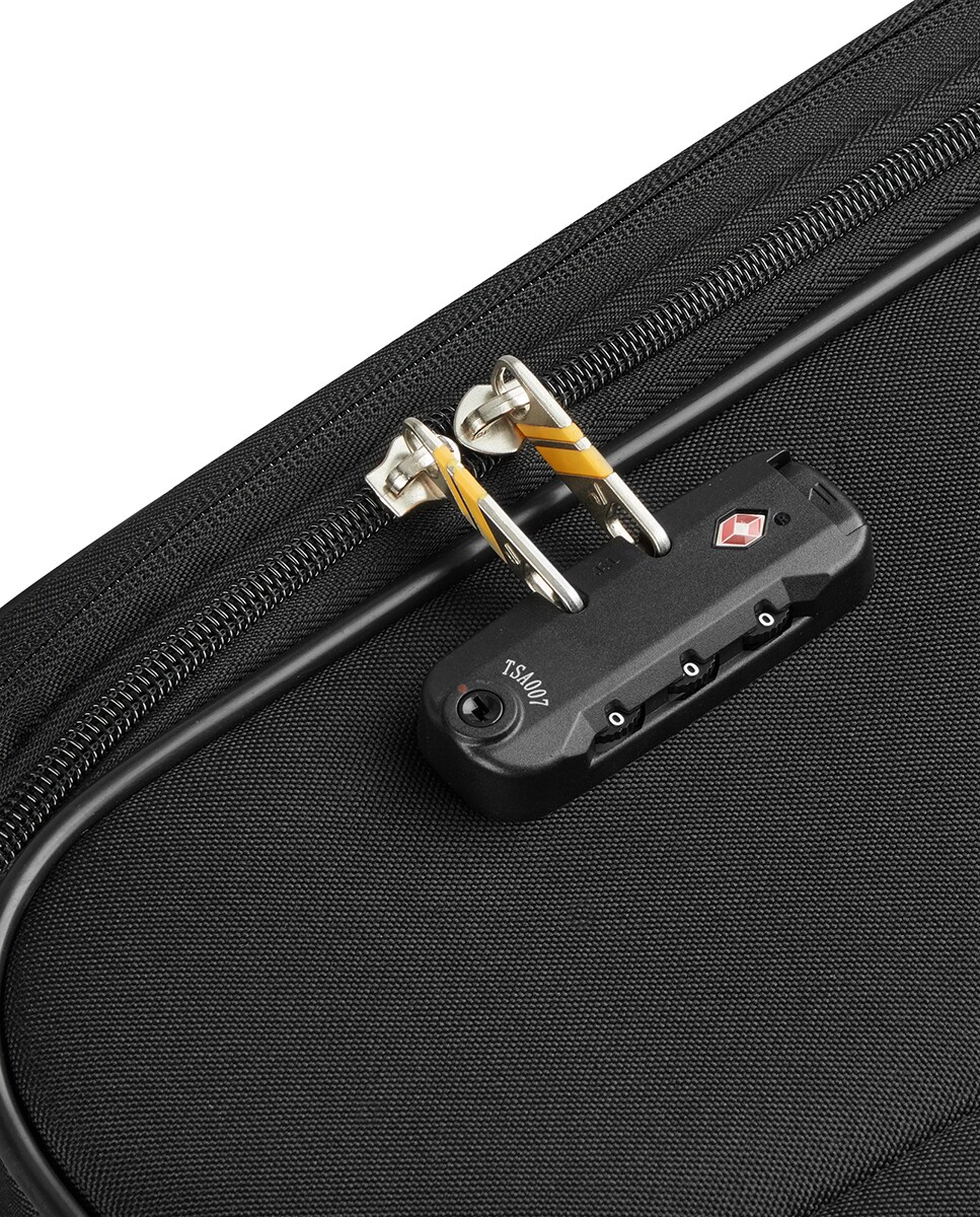 Trolley de Cabine Smile 2.0 DLX Flexível Expansível com Capacidade até 42 L Preto-7