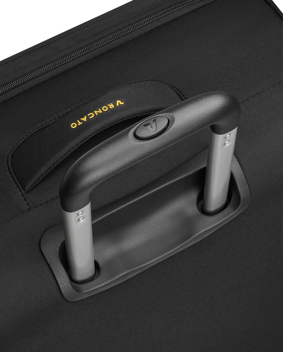 Trolley de Cabine Smile 2.0 DLX Flexível Expansível com Capacidade até 42 L Preto-8