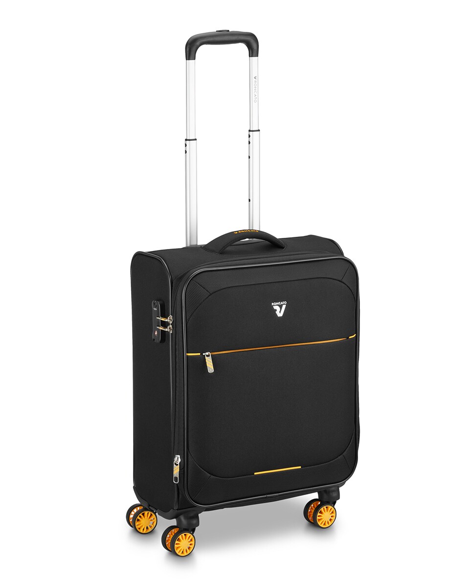 Trolley de Cabine Smile 2.0 DLX Flexível Expansível com Capacidade até 42 L Preto-9