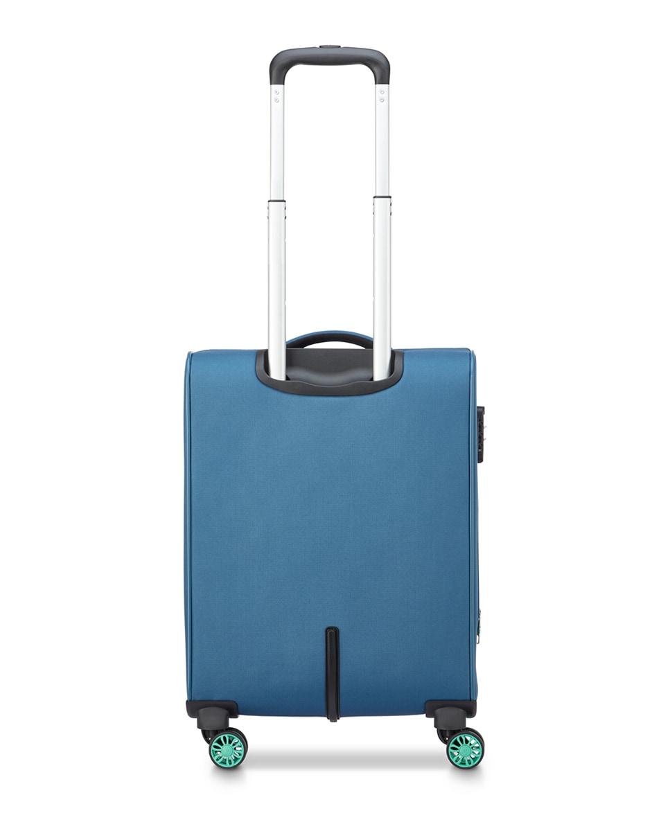 Trolley de Cabine Smile 2.0 DLX Flexível Expansível com Capacidade até 42 L Azul-índigo-2