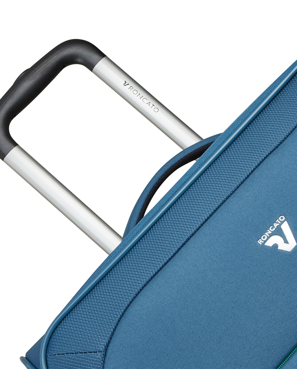 Trolley de Cabine Smile 2.0 DLX Flexível Expansível com Capacidade até 42 L Azul-índigo-6