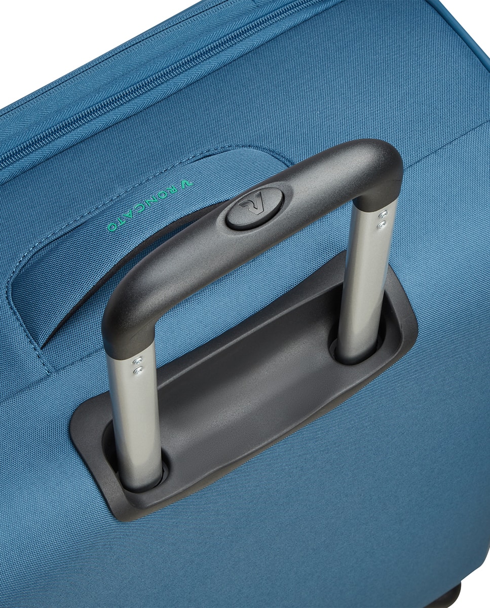 Trolley de Cabine Smile 2.0 DLX Flexível Expansível com Capacidade até 42 L Azul-índigo-8