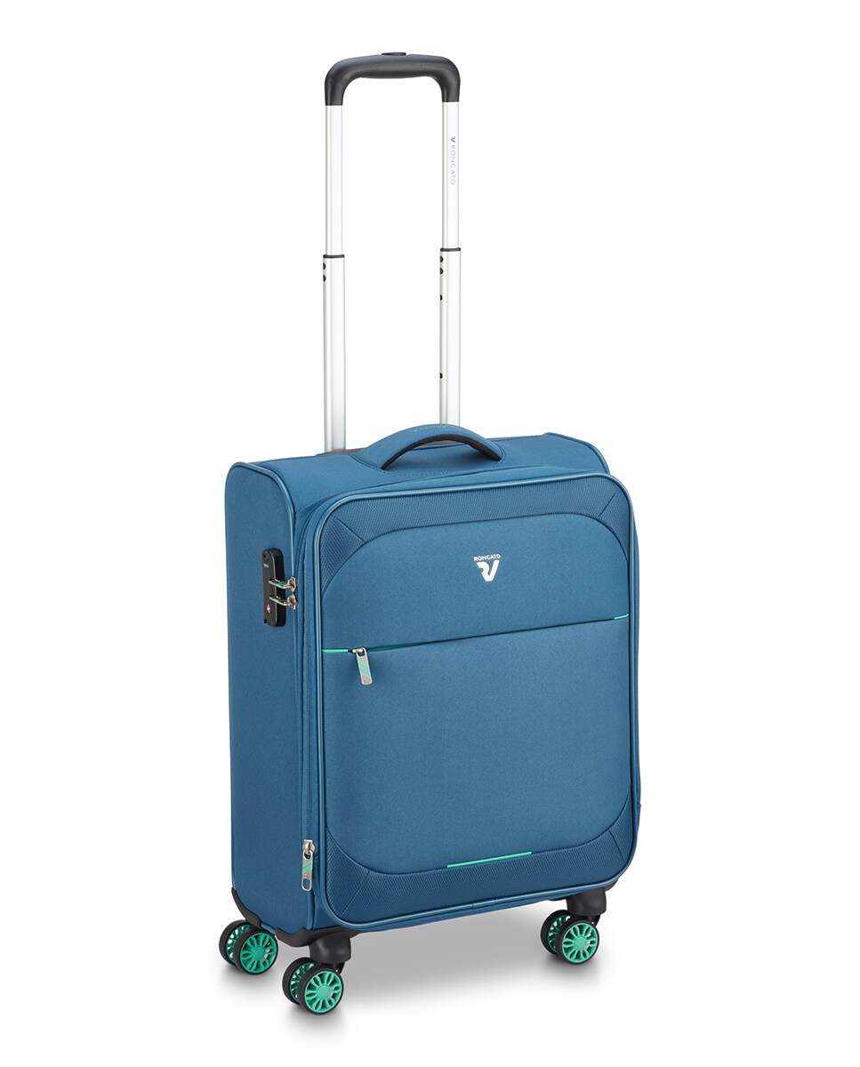 Trolley de Cabine Smile 2.0 DLX Flexível Expansível com Capacidade até 42 L Azul-índigo-9