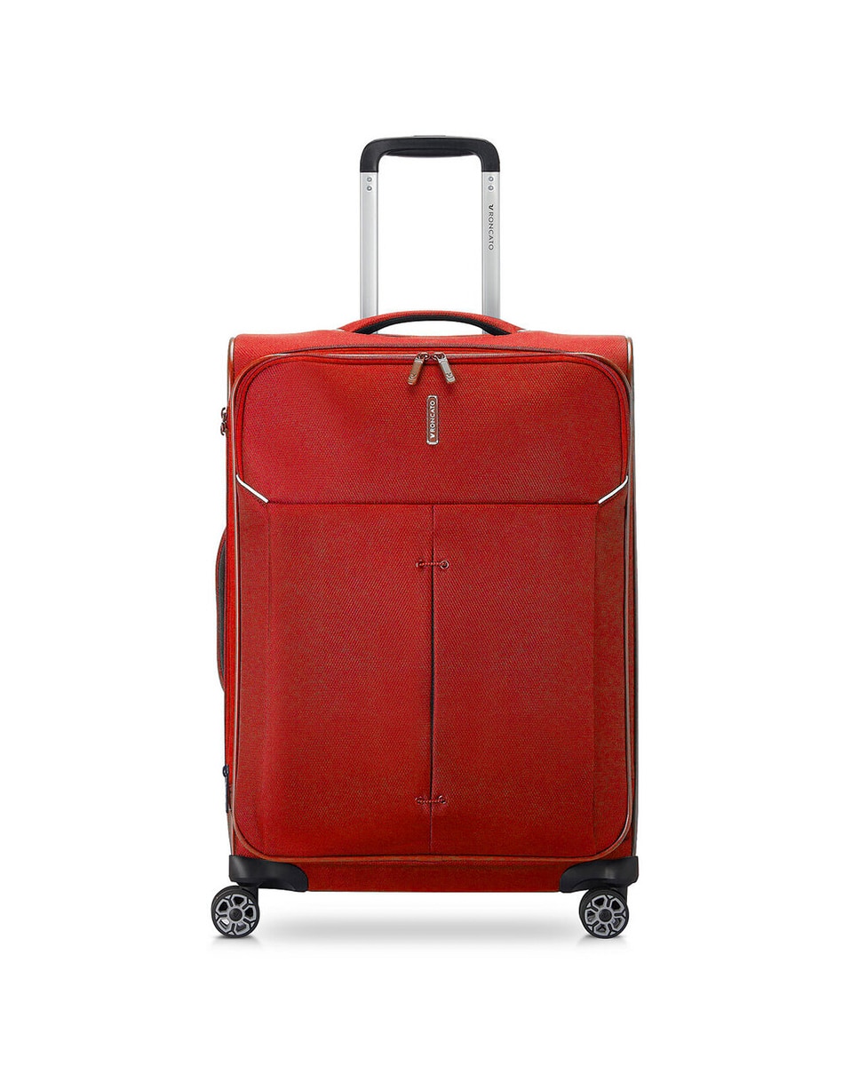 Conjunto de Trolleys (Grande, Médio e Cabine) Ironik 2.0 Flexíveis Expansíveis até 119 L Vermelho-9