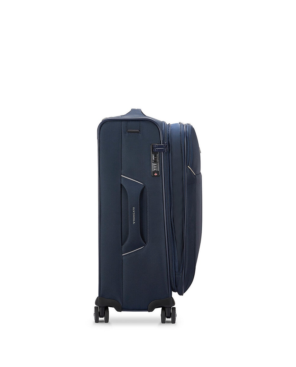 Conjunto de Trolleys (Grande, Médio e Cabine) Ironik 2.0 Flexíveis Expansíveis até 119 L Azul-2
