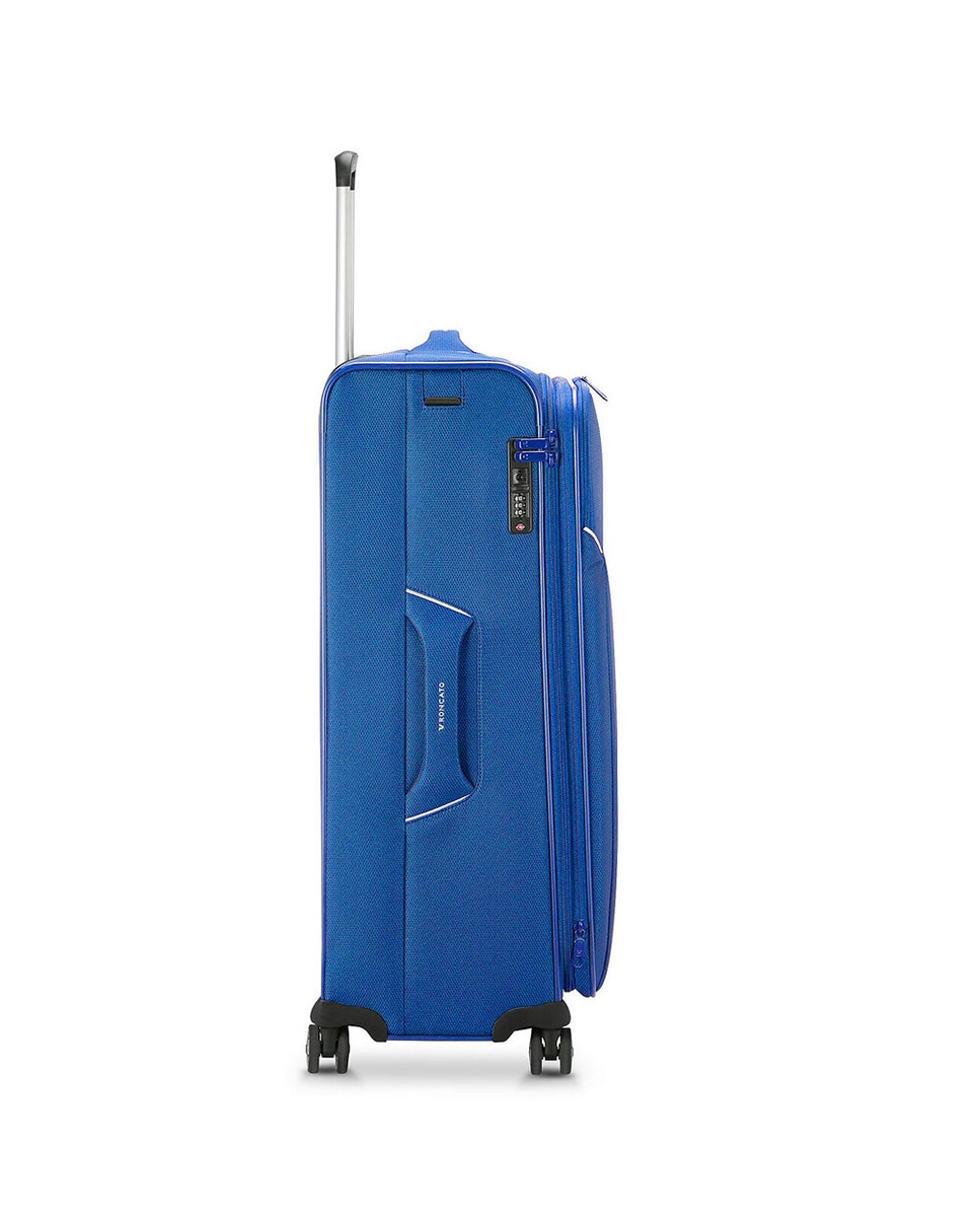 Trolley Grande Ironik 2.0 Flexível Expansível com Capacidade até 119 L Azul-índigo-3