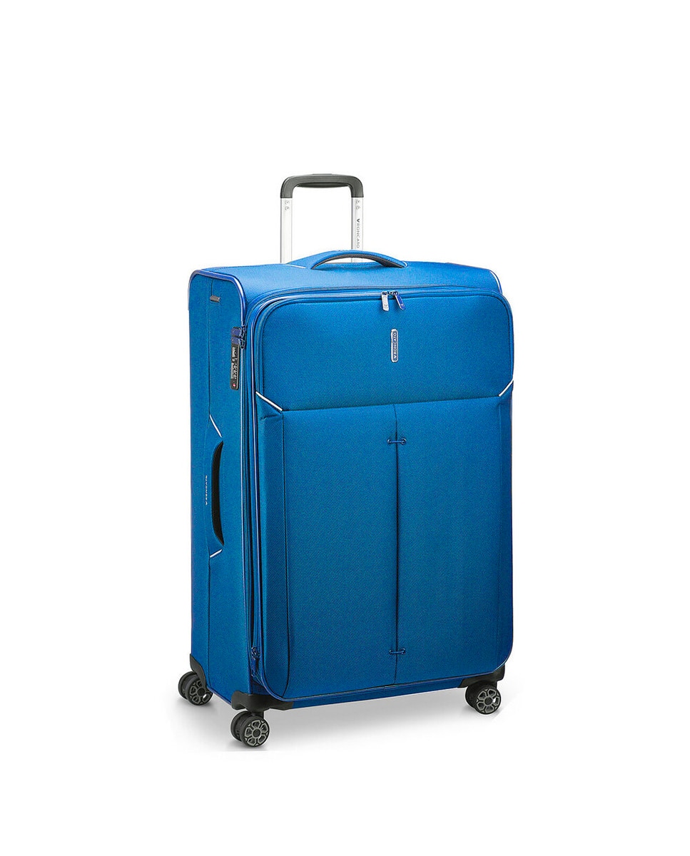 Trolley Grande Ironik 2.0 Flexível Expansível com Capacidade até 119 L Azul-índigo-8