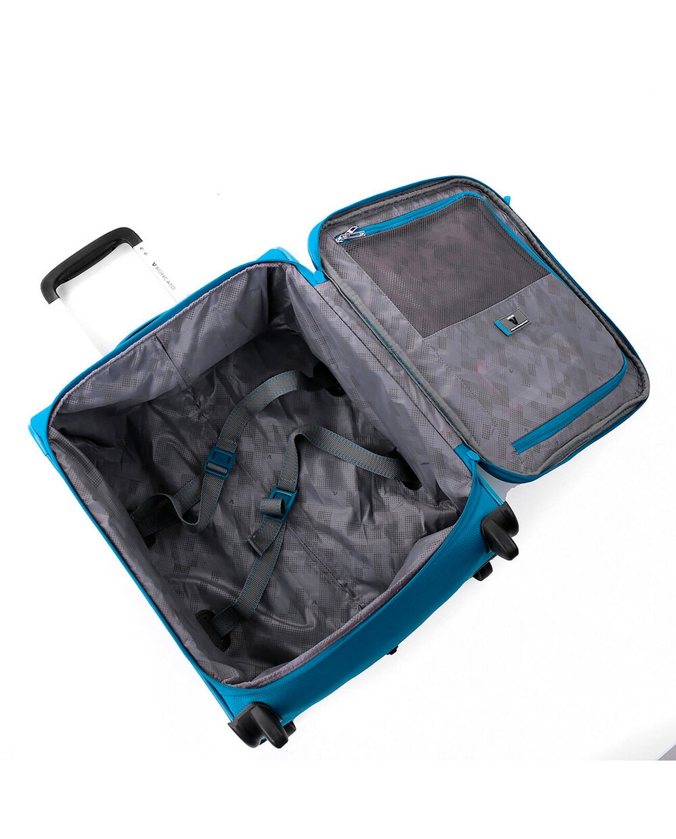 Trolley de Cabine Ironik 2.0 Easyjet Flexível com Capacidade de 28 L - 45x36x20 cm Azul-índigo-2