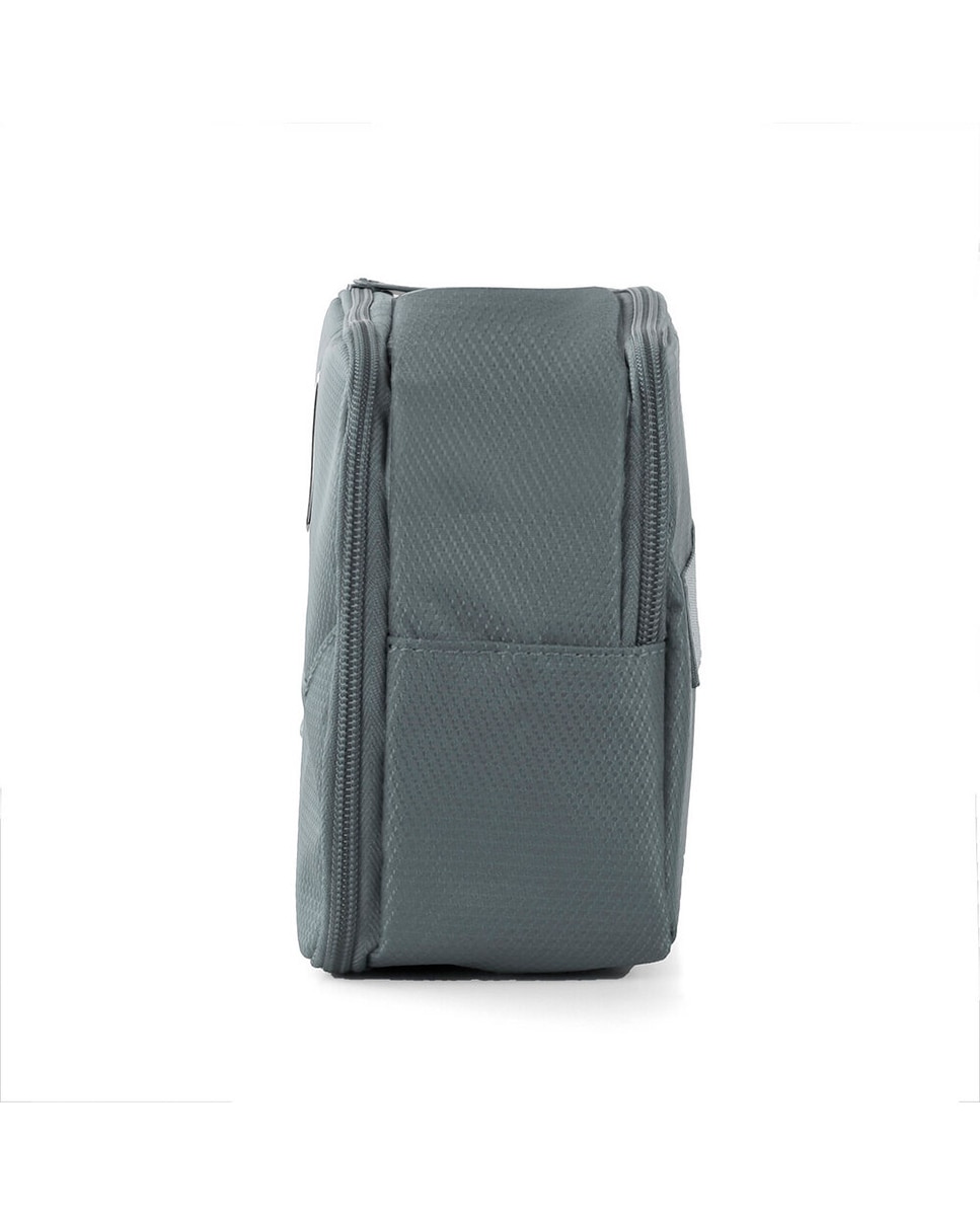 Nécessaire Ironik 2.0 com Fecho de Correr - 25x16x9 cm Cinzento-4