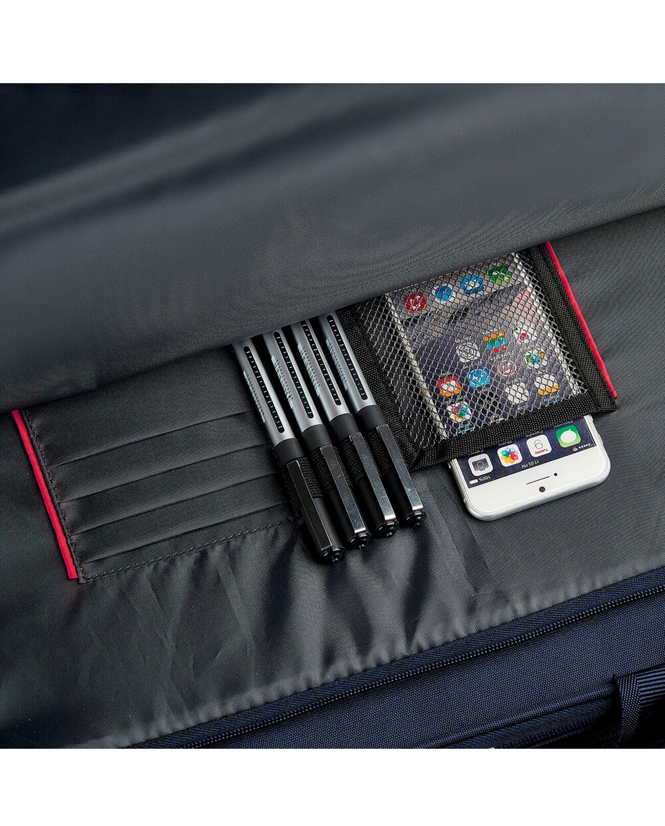 Mala com Rodas Easy Office 2.0 para Portátil de 17,3" Azul-4