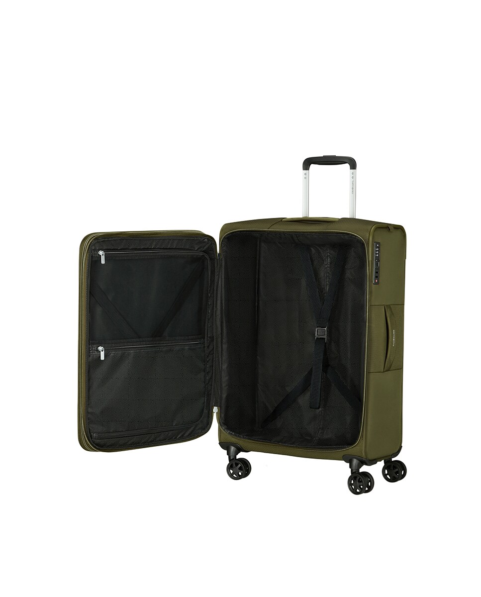 Trolley Médio Flexível com Capacidade até 76 L Verde-3