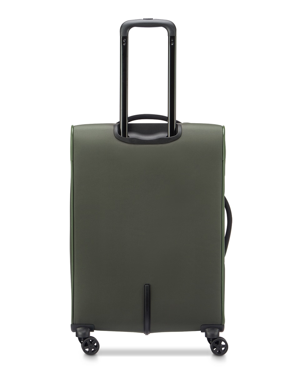 Trolley Médio Metropolitan Travel Flexível e Expansível com Capacidade até 78 L Verde-militar-3